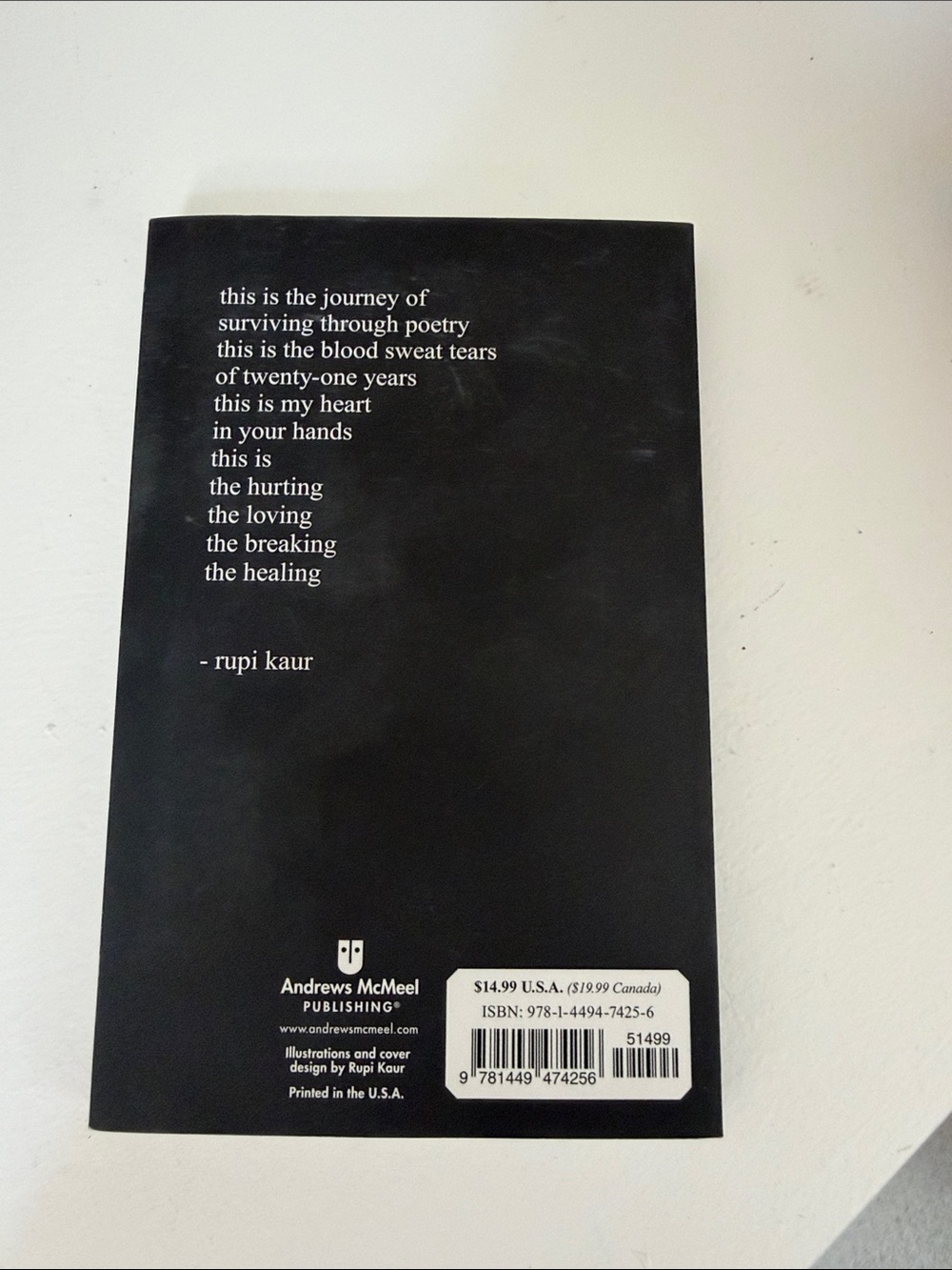 Milk and Honey Book - Picture 2 of 3
